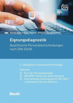 Eignungsdiagnostik (eBook, PDF) - Ackerschott, Harald; Gantner, Norbert S.; Schmitt, Günter