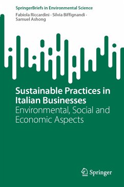 Sustainable Practices in Italian Businesses (eBook, PDF) - Riccardini, Fabiola; Biffignandi, Silvia; Ashong, Samuel