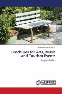 Brochures for Arts, Music and Tourism Events