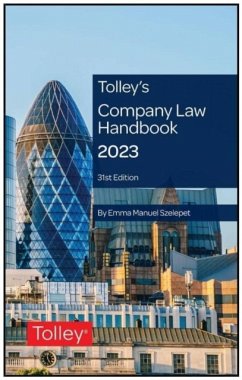 Tolley's Company Law Handbook - Szelepet, Emma