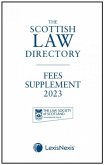 The Scottish Law Directory: The White Book Fees Supplement 2023