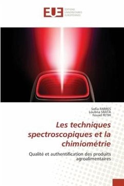 Les techniques spectroscopiques et la chimiométrie - FARRES, Sofia;SRATA, Loubna;FETHI, Fouad