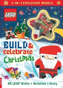 LEGO® Books: Build & Celebrate Christmas (includes 45 bricks) - LEGOÂ ; Buster Books