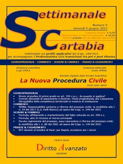 SETTIMANALE CARTABIA n. 9 - Venerdì 9.6.2023 (eBook, ePUB) - Spina, Giulio; Viola, Luigi