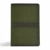 CSB Men's Daily Bible, Olive Leathertouch, Indexed CSB Men's Daily Bible, Olive Leathertouch, Indexed