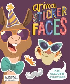 Animal Sticker Faces - Igloobooks