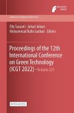 Proceedings of the 12th International Conference on Green Technology (ICGT 2022)