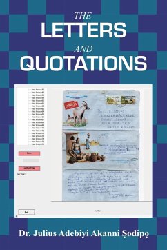 The Letters and Quotations - Odip?, Julius Adebiyi Akanni