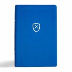 CSB Defend Your Faith Bible, Blue Leathertouch
