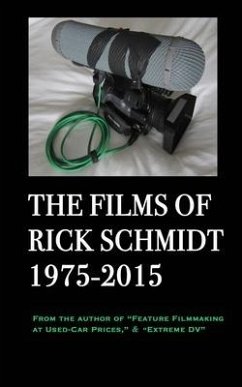The Films of Rick Schmidt 1975-2015; FULL-COLOR catalog of 26 indie features. - Schmidt, Rick