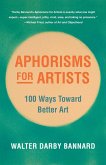 Aphorisms for Artists (eBook, ePUB)