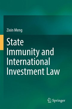 State Immunity and International Investment Law - Meng, Zixin