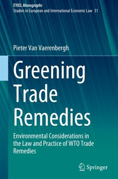 Greening Trade Remedies - Van Vaerenbergh, Pieter