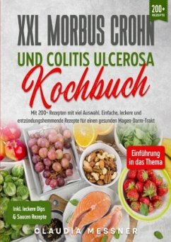 Cover XXL Morbus Crohn und Colitis Ulcerosa Kochbuch