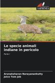 Le specie animali indiane in pericolo