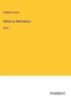 Notes on Mechanics - Lanza, Gaetano