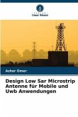 Design Low Sar Microstrip Antenne für Mobile und Uwb Anwendungen