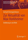 Zur Aktualität von Max Horkheimer (eBook, PDF)