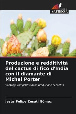 Produzione e redditività del cactus di fico d'India con il diamante di Michel Porter - Zesati Gómez, Jesús Felipe