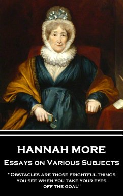 Hannah More - Essays on Various Subjects: 