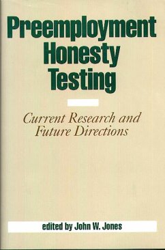 Preemployment Honesty Testing (eBook, PDF) - Jones, Jack