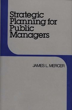 Cover Strategic Planning for Public Managers (eBook, PDF)