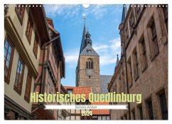 Historisches Quedlinburg - Sachsen-Anhalt (Wandkalender 2024 DIN A3 quer), CALVENDO Monatskalender