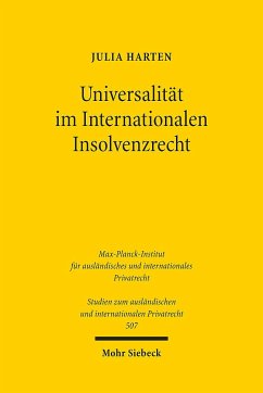 Universalität im Internationalen Insolvenzrecht - Harten, Julia