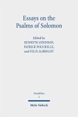 Essays on the Psalms of Solomon