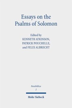 Essays on the Psalms of Solomon