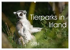 Tierparks in Irland (Wandkalender 2024 DIN A2 quer), CALVENDO Monatskalender - Helfferich, Markus