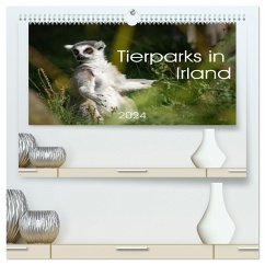 Tierparks in Irland (hochwertiger Premium Wandkalender 2024 DIN A2 quer), Kunstdruck in Hochglanz