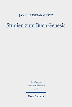 Studien zum Buch Genesis - Gertz, Jan Christian