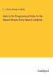 Index to the Congressional Globe for... - Bild 1