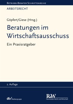 Beratungen im Wirtschaftsausschuss (eBook, ePUB)