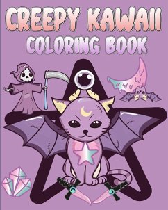 Creepy Kawaii Coloring Book - Helle, Luna B.