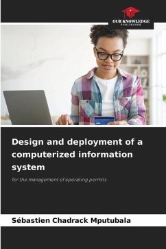 Design and deployment of a computerized information system - Mputubala, Sébastien Chadrack