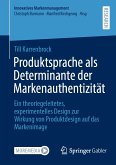Produktsprache als Determinante der Markenauthentizität (eBook, PDF)