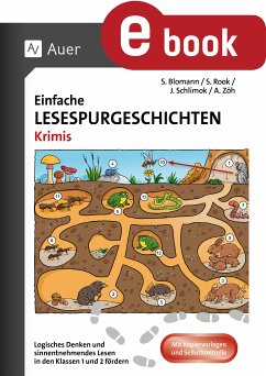 Einfache Lesespurgeschichten Krimis (eBook, PDF) - Blomann, S.; Rook, S.; Schlimok, J.; Zöh, A.