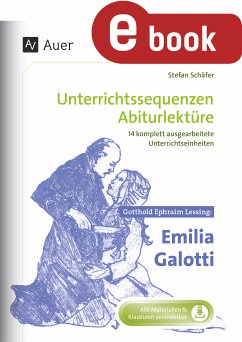 Gotthold Ephraim Lessing Emilia Galotti (eBook, PDF) - Schäfer, Stefan