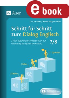 Schritt für Schritt zum Dialog Englisch 7-8 (eBook, PDF) - Steer, Carina; Wagner-Mösl, Teresa