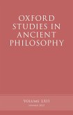 Oxford Studies in Ancient Philosophy, Volume 62 (eBook, ePUB)