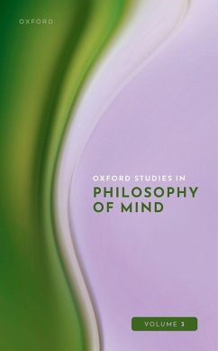 Cover Oxford Studies in Philosophy of Mind Volume 3 (eBook, ePUB)