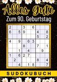 90 Geburtstag Geschenk   Alles Gute zum 90. Geburtstag - Sudoku