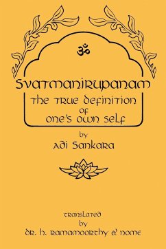 Svatmanirupanam - Sankara, Adi; Ramamoorthy, H.; Nome