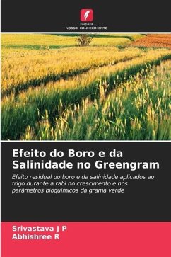 Efeito do Boro e da Salinidade no Greengram - J P, Srivastava;R, Abhishree