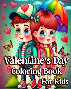 Valentine's Day Coloring Book For Kids - Helle, Luna B.