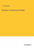 Education: its Elementary Principles