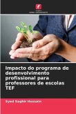 Impacto do programa de desenvolvimento profissional para professores de escolas TEF