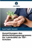 Auswirkungen des Weiterbildungsprogramms für Lehrkräfte an TEF-Schulen